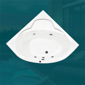 Banheira de Canto Santa Mônica com Hidro