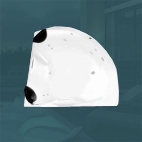 Banheira de Canto Simpatia COMPLETA com hidro