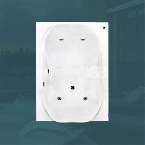 Banheira Dupla Firenze com hidro