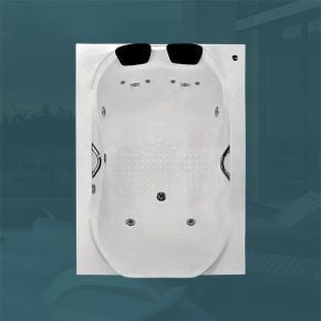 Banheira Dupla Firenze COMPLETA com hidro