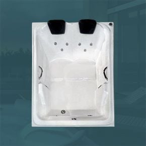 Banheira Dupla Havana COMPLETA com hidro em acrílico