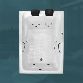 Banheira Dupla Hippolyte COMPLETA com hidro