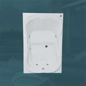 Banheira Dupla Saara com hidro