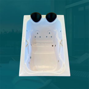 Banheira Dupla Supreme COMPLETA com hidro em acrílico