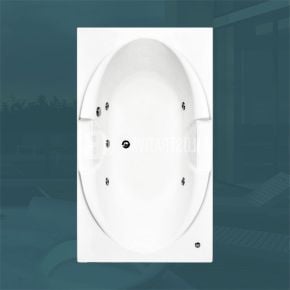 Banheira Dupla Valência com hidro em acrílico