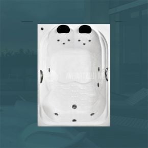 Banheira Dupla Verona COMPLETA com hidro