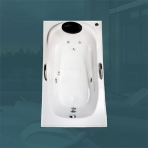 Banheira individual Indonésia COMPLETA com hidro em acrílico