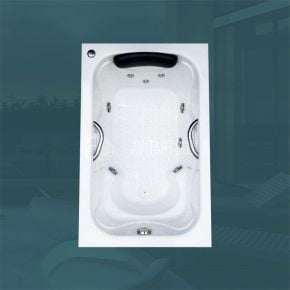 Banheira individual Tailândia COMPLETA com hidro em acrílico