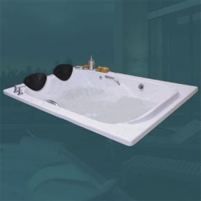 Banheira Retangular Sensuale COMPLETA com hidro