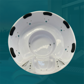 Spa Redondo Flórida COMPLETO com hidro em acrílico