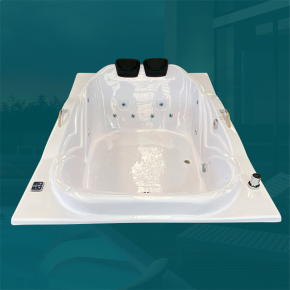 Banheira Dupla Califórnia COMPLETA com hidro em acrílico