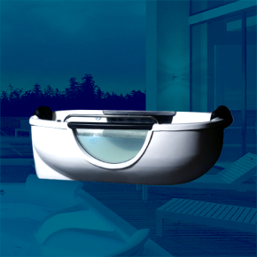 Banheira dupla Capri COMPLETA com hidro em acrílico