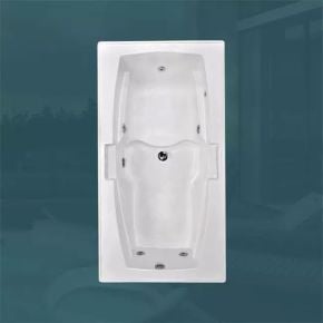 Banheira Retangular Lisboa com hidro