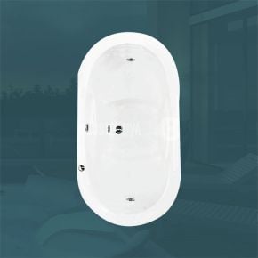 Ofurô Duplo Tóquio com hidro em acrílico