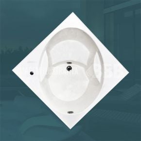 Ofurô Quadrado Osaka individual com hidro em acrílico