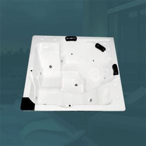 Spa Quadrado Itacaré COMPLETO com hidro em acrílico