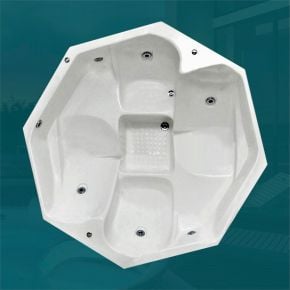 Spa Redondo Ipanema com hidro em acrílico