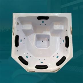 Spa Quadrado Pérola COMPLETO com hidro